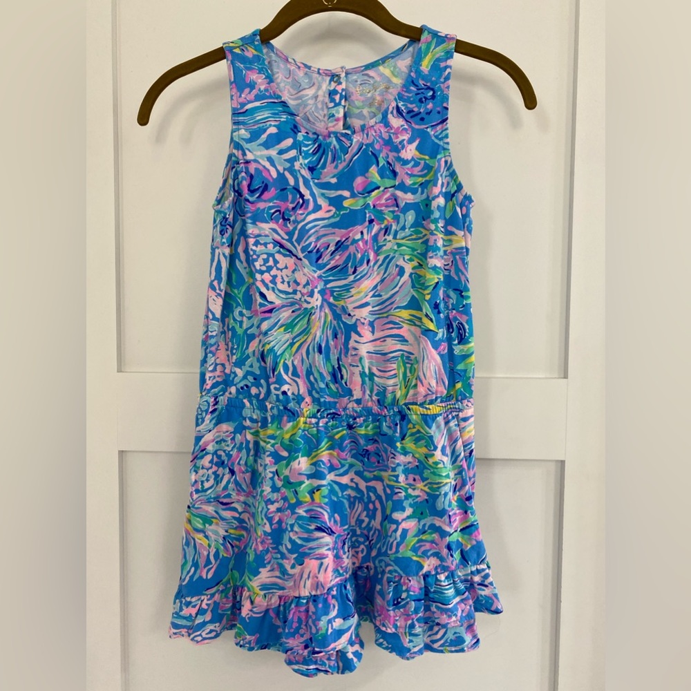 Lilly Pulitzer Kids Dress in Blue and Pink